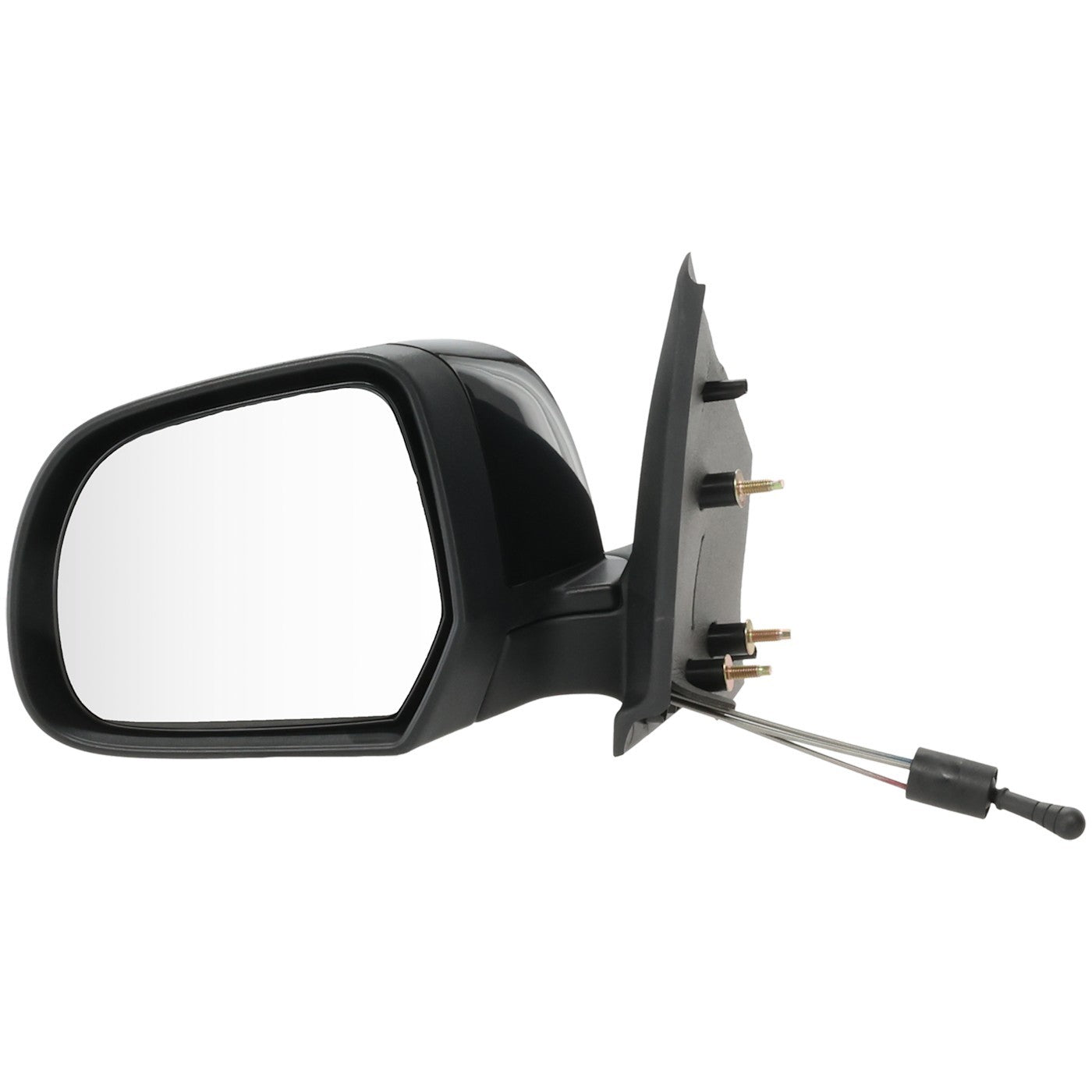 Manual Mirror for Nissan Versa Sedan (2012–2014) Left Paintable Folding