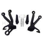 Foot Rest Pegs Brackets for Suzuki GSX-R 1000 (2003–2004) Matte Black
