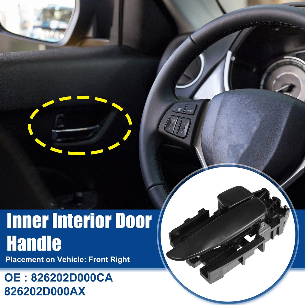 Front Right Inner Door Handle for Hyundai Elantra (2001–2006) No. 826202D000CA