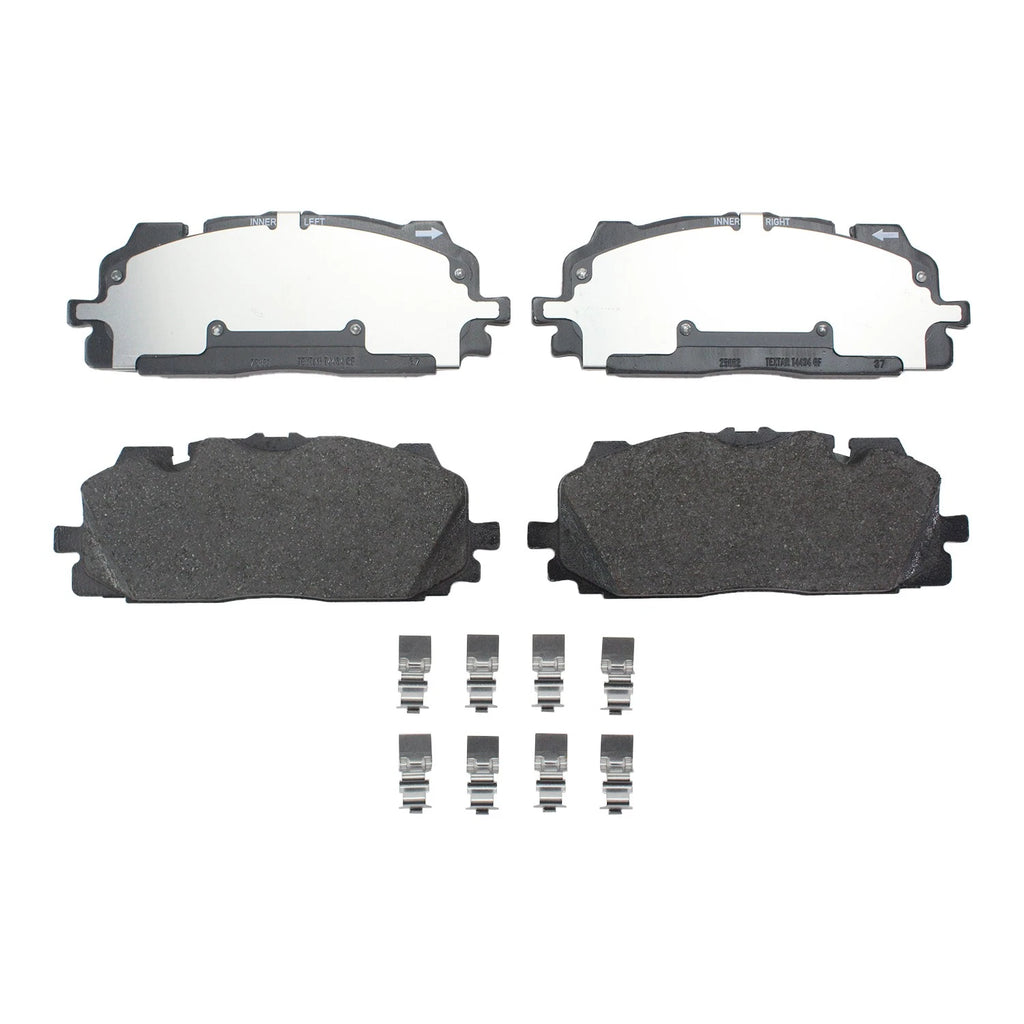 Set of 4 Hella Front Low-Met Disc Brake Pads for Audi A6 Quattro (2019–2022)