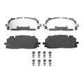 Set of 4 Hella Front Low-Met Disc Brake Pads for Audi A6 Quattro (2019–2022)