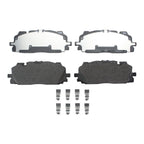 Set of 4 Hella Front Low-Met Disc Brake Pads for Audi A6 Quattro (2019–2022)