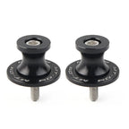 6MM Black Motorcycle Swingarm Spools Sliders for YAMAHA MT-09 FZ09 (2013-2022)