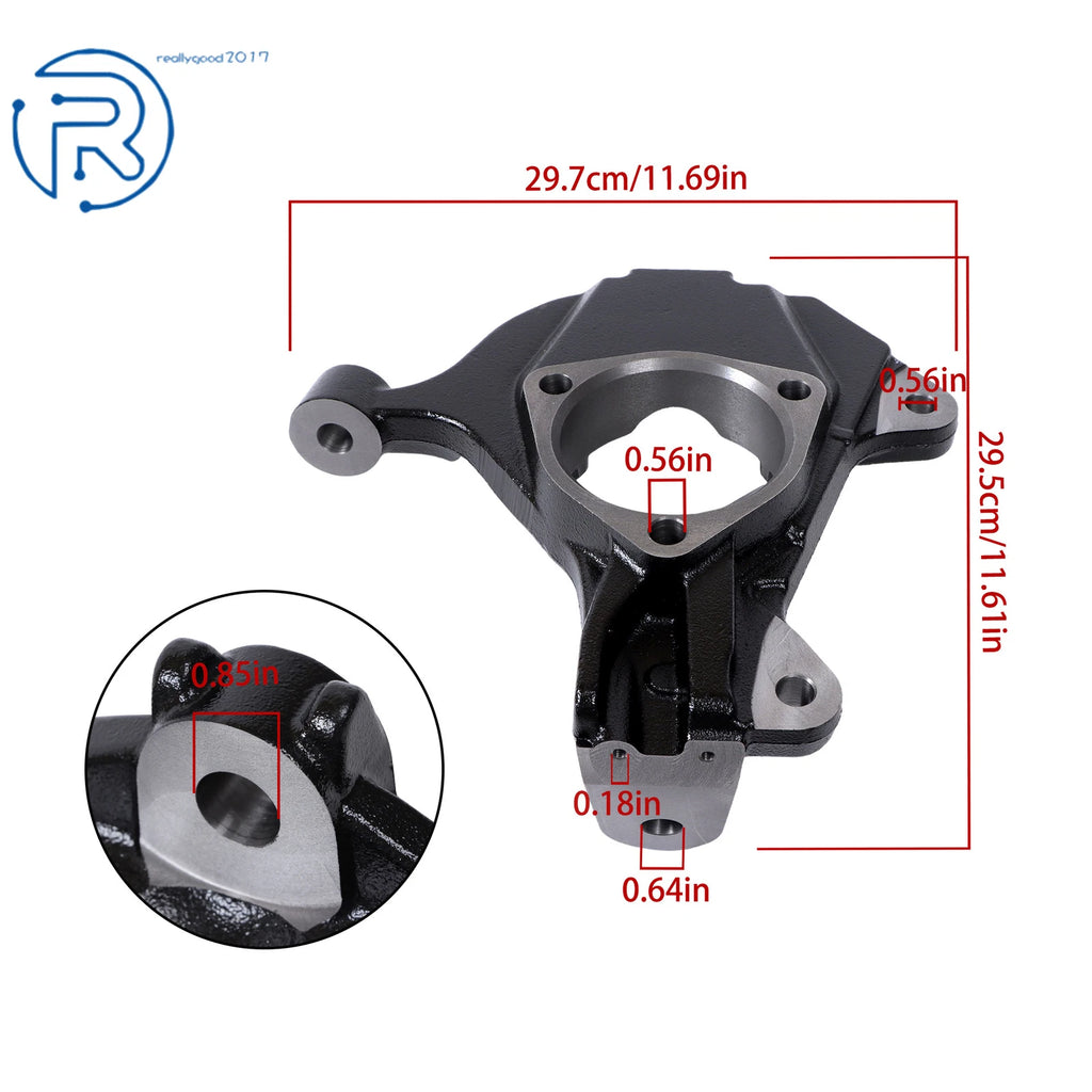 2 Front Steering Knuckles for Chevrolet Silverado 1500 Tahoe GMC Yukon