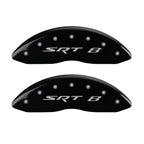 Caliper Covers Front Pair for 2012-2014 Chrysler 300 SRT8 (Black)