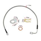 24 Inch Front 22.5 Inch Rear Brake Lines for Jeep Wrangler JK (2007–2018)