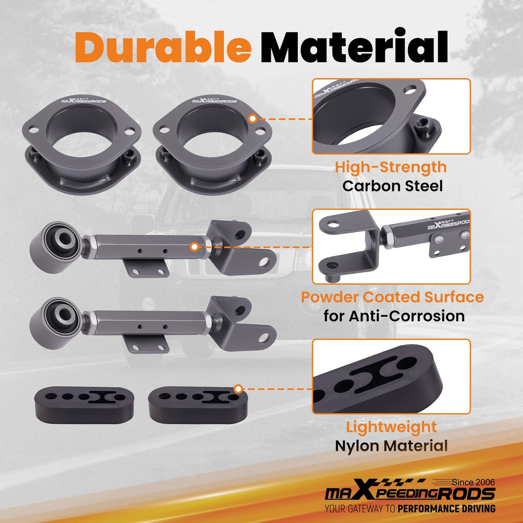3" Lift Spacer Kit for Honda Element (2003-2011) Adjustable Rear Arms