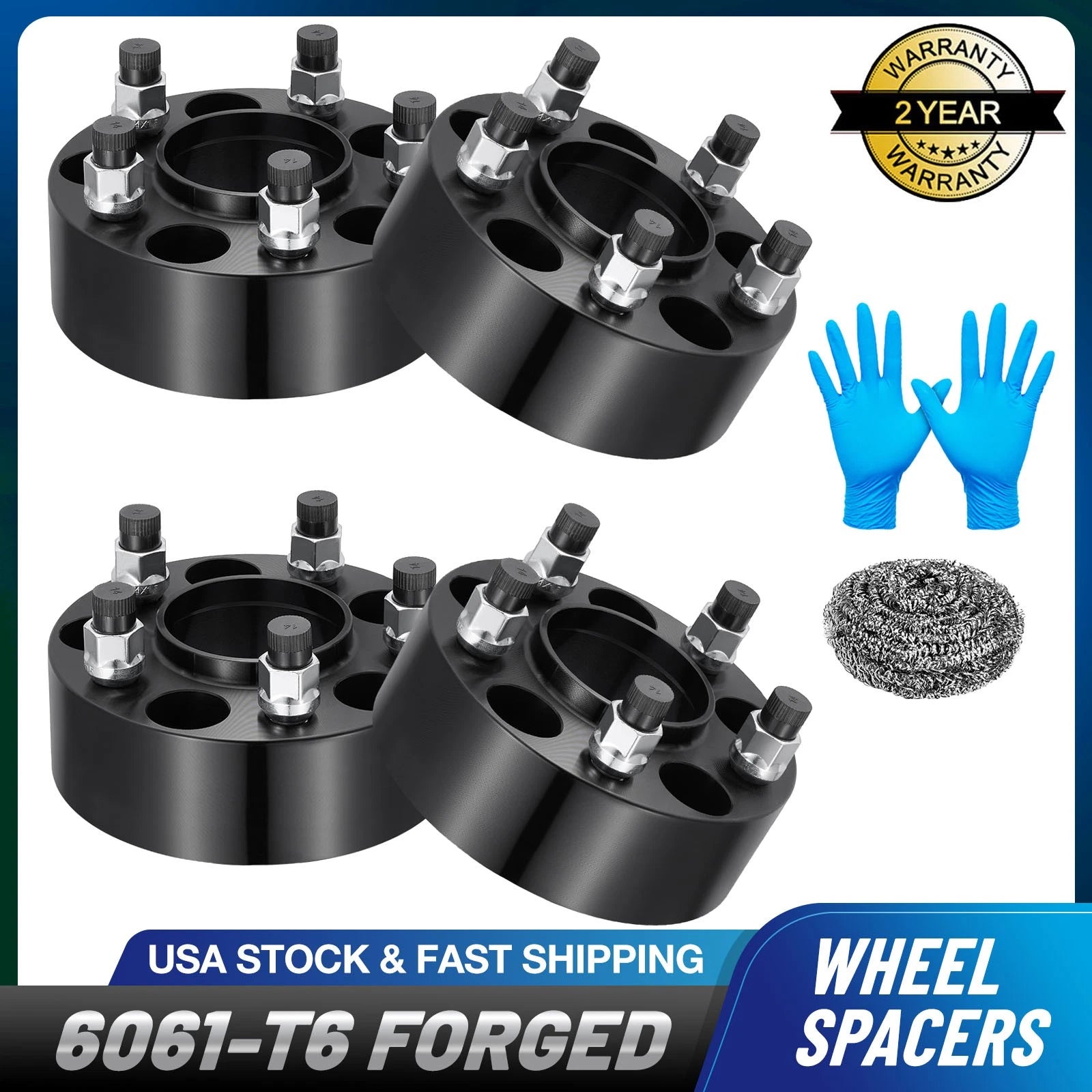 Set of 4 Hubcentric Wheel Spacers for Chrysler 300M (1998–2004)