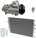 AC Compressor Kit With Condenser for Ford Transit 350 3.5L 3.7L (2018–2018)