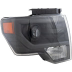 HID Headlight for Ford F150 SVT Raptor (2013–2014) Gray Trim, Passenger Side