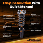 Coilovers Lowering Kit for BMW 3 Coupe E92 (2005-2013)