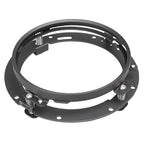 7" Round LED Headlight Mounting Ring for Harley Touring Softail (1994–2013)