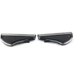 Rear Passenger Floorboards for Harley Touring (1993-2023) Black Aluminum
