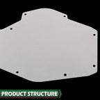 A/C and Heater Delete Panel Plate for GM A-Body (1968–1972)