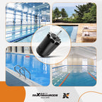 0.75HP Pool Motor Replacement for Polaris PB4-60 B625 (Single Speed, 230V)