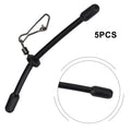 Fishing Anti-Tangle Feeder Boom Spacer Snap Connector for Swivel