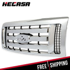 Chrome Front Upper Bumper Grille for Ford F-150 XLT (2009–2014)