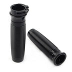 25mm Black Motorcycle Handlebar Hand Grips for Harley Bobber Chopper