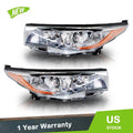 Halogen Headlights for Toyota Highlander (2014–2016) Left + Right Clear Lens