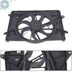 Radiator Cooling Fan Assembly for Chrysler Pacifica Voyager (2017–2022) 68217321AC