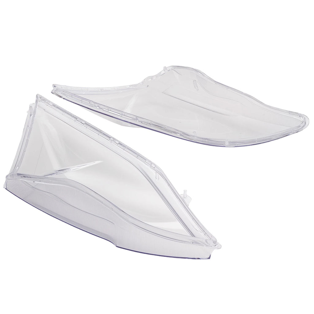 Headlight Lamp Lens Cover Set for Honda CRV (2007–2011) Polycarbonate