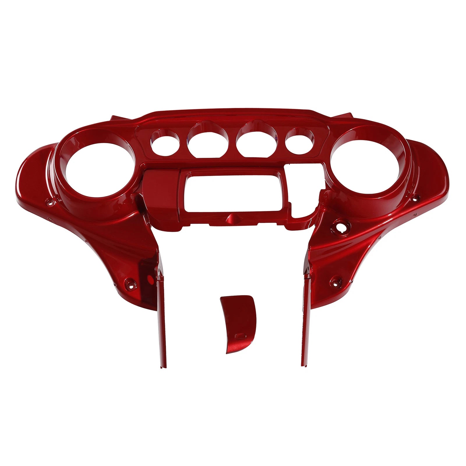 Inner Fairing Speedometer Cover for Harley Street Glide (2014–2024) Wicked Red