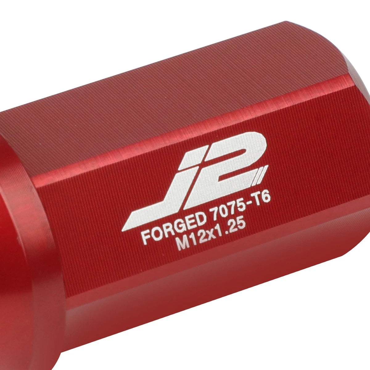 20Pcs J2 7075-T6 Forged Aluminum M12x1.25 Open-End Lug Nuts for