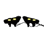 Clear Lens Amber LED DRL Fog Lights for Ford F-150 Raptor (2022–2024)