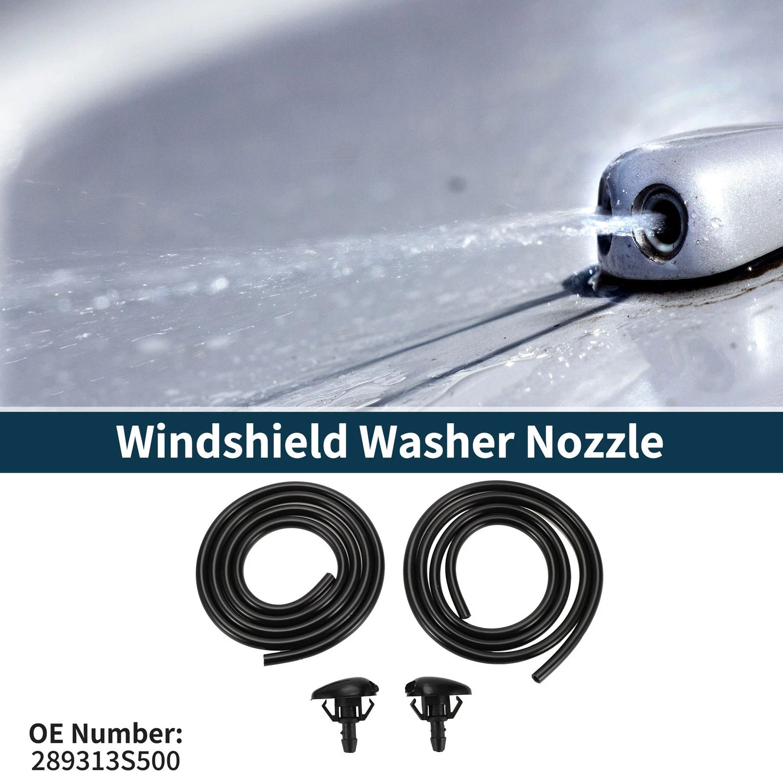 Windshield Washer Nozzle Set for Nissan Frontier (No. 289313S500)