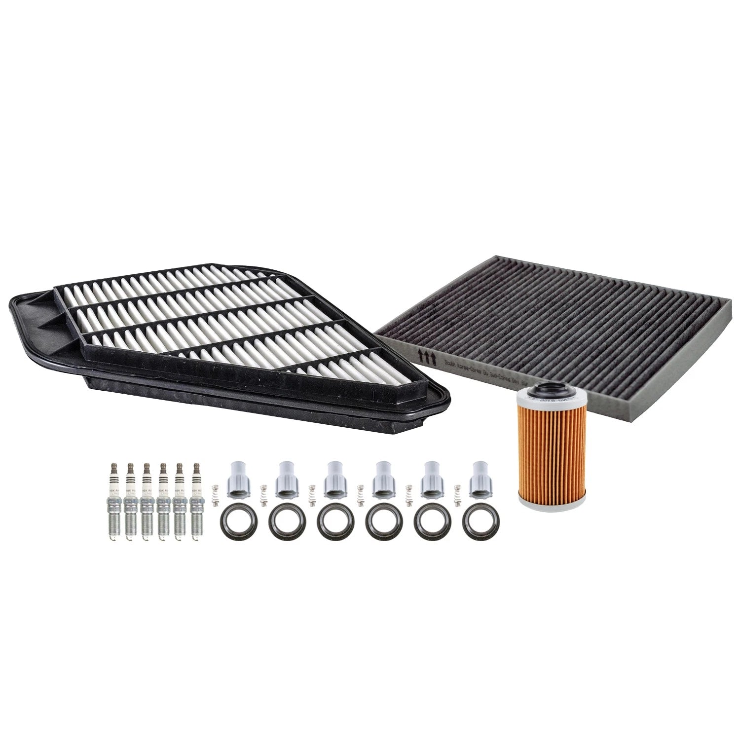 Tune Up Kit with 6 NGK Spark Plugs & Boots for Acadia Enclave Outlook (2007–2017)