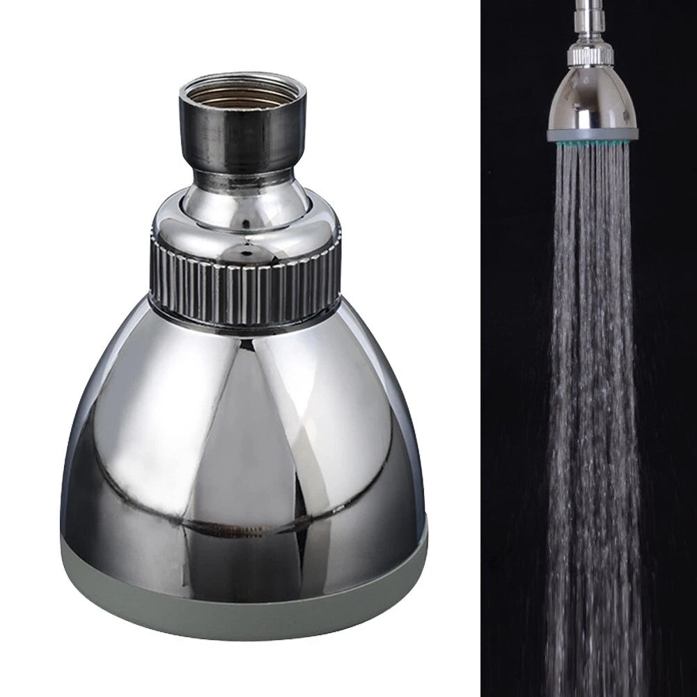 2X Power Spray Adjustable Shower Heads High-Pressure Chrome Finish