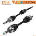 FWD Pair Front CV Axles for Fiat 500X (2016–2018) & Jeep Renegade (2018–2021)