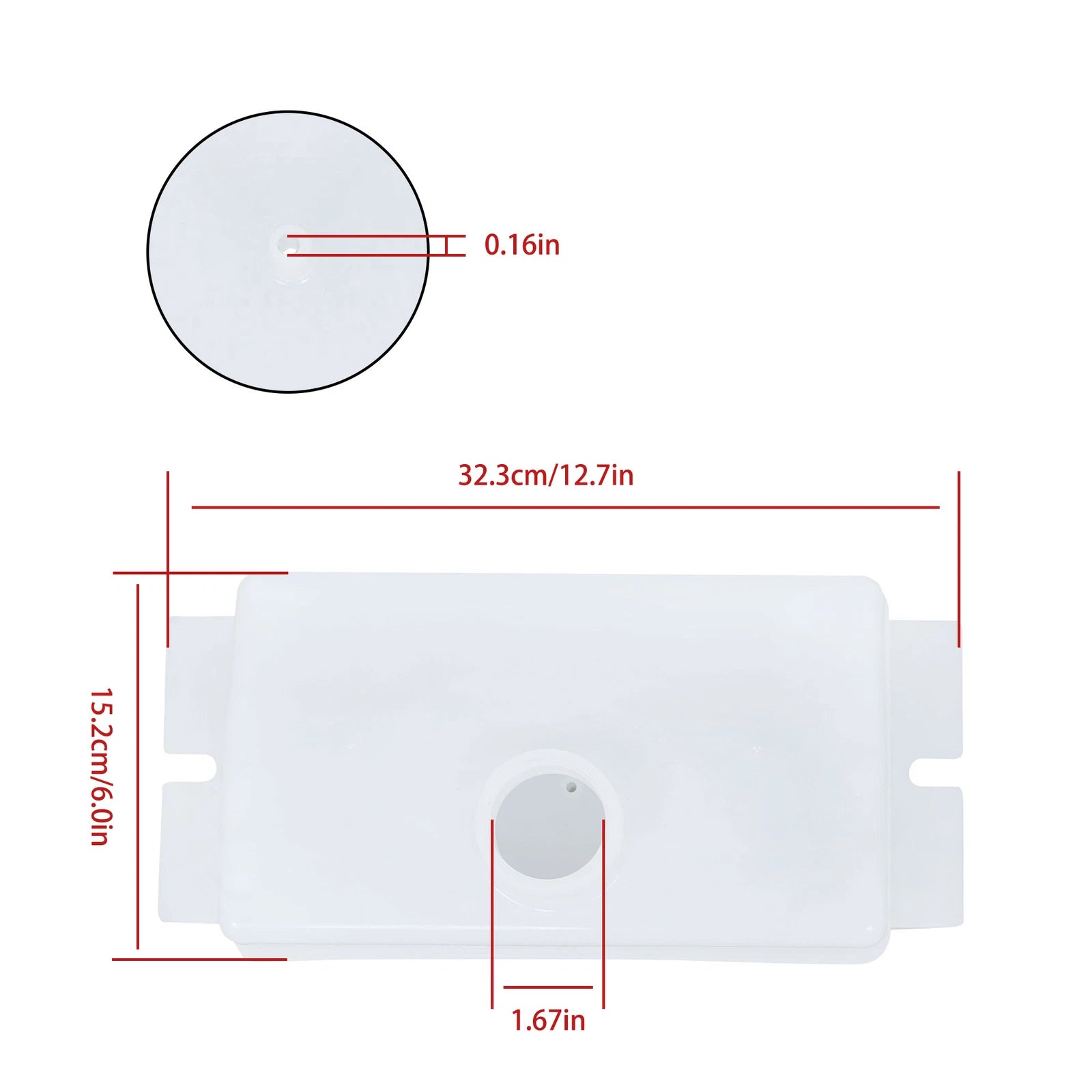 Fuel Gas Tank for Husqvarna Craftsman (Various Models)