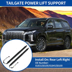 Set of 2 Rear Tailgate Power Lift Supports for Hyundai Palisade (2020–2024) No. 81831S8100
