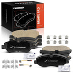 8x Front & Rear Brake Pads for Mercedes-Benz Sprinter 2500 (2010–2018)