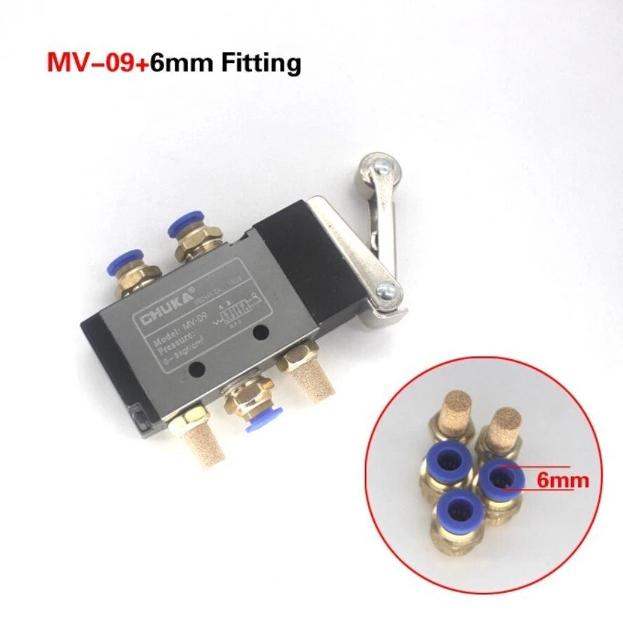 MV-09 Mechanical Valve for Pneumatic Control (6mm Fitting)