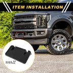 Set of 1 Front Bumper License Plate Bracket Holder for Ford F250 Super Duty (1999–2004)
