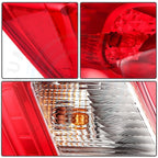 Set of 2 Red Brake Lamps for Chevy Spark (2016)