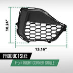 Front Bumper Lower Corner Grille for Ford Mustang GT (2024–2025)