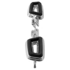 Chrome Driver Footpegs for Harley Softail Low Rider S (2018-2025)