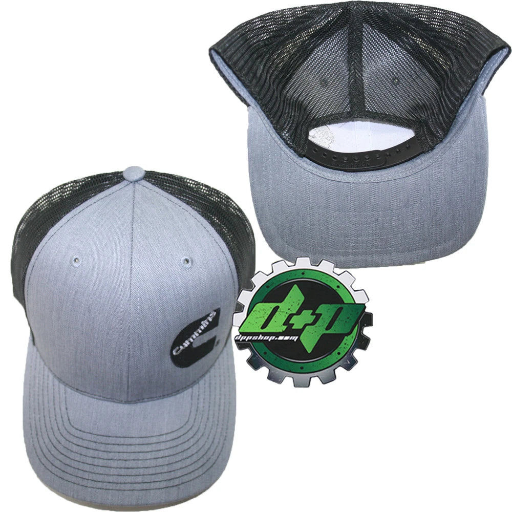 Richardson 112 Trucker Hat for Cummins (Denim Gray/Black Mesh)