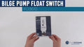 Automatic Bilge Pump Float Switch for Mercury (12-24-32 Volts, 20 Amps Max)
