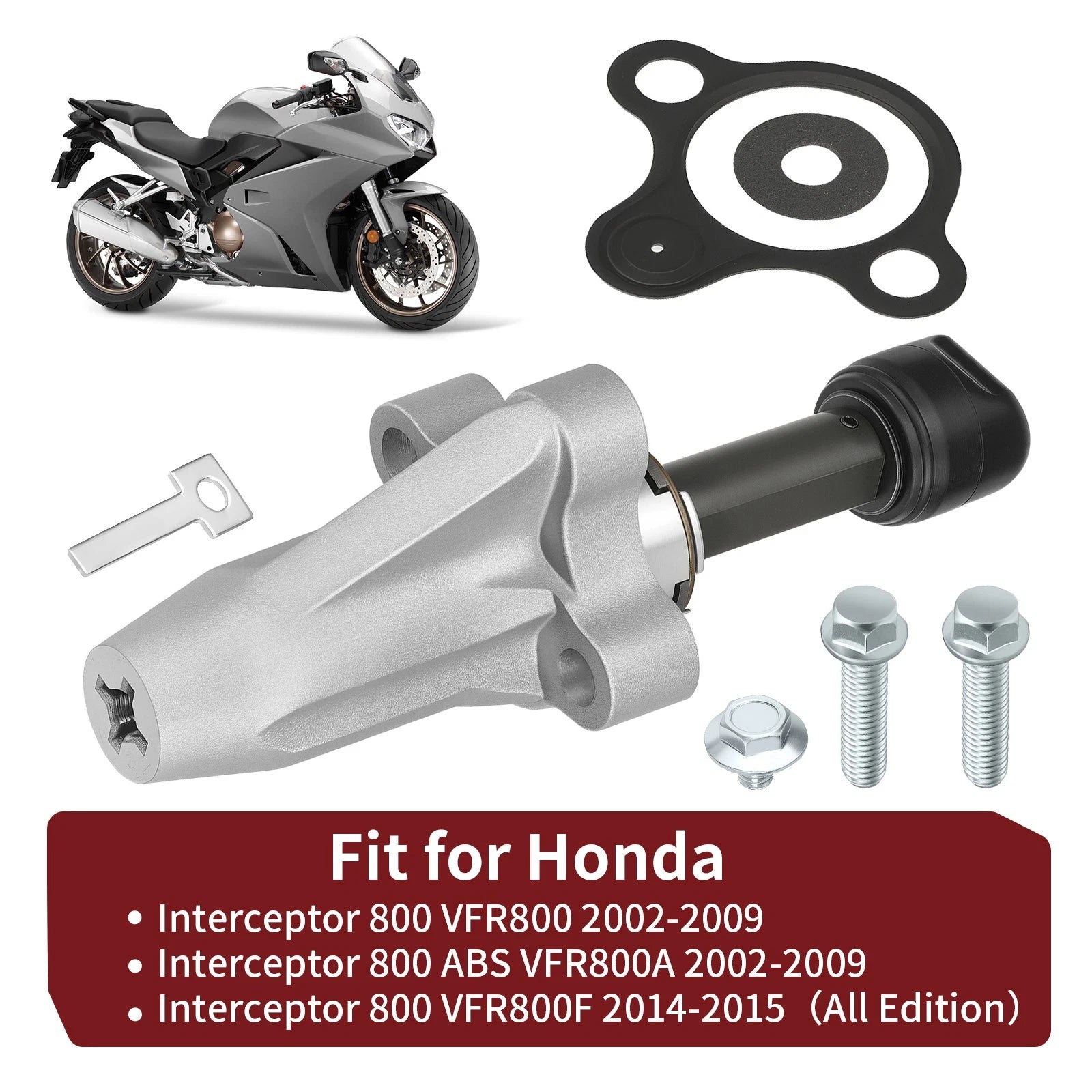 Cam Chain Tensioner & Gasket Assembly for Honda Interceptor VFR800 (2002–2009)