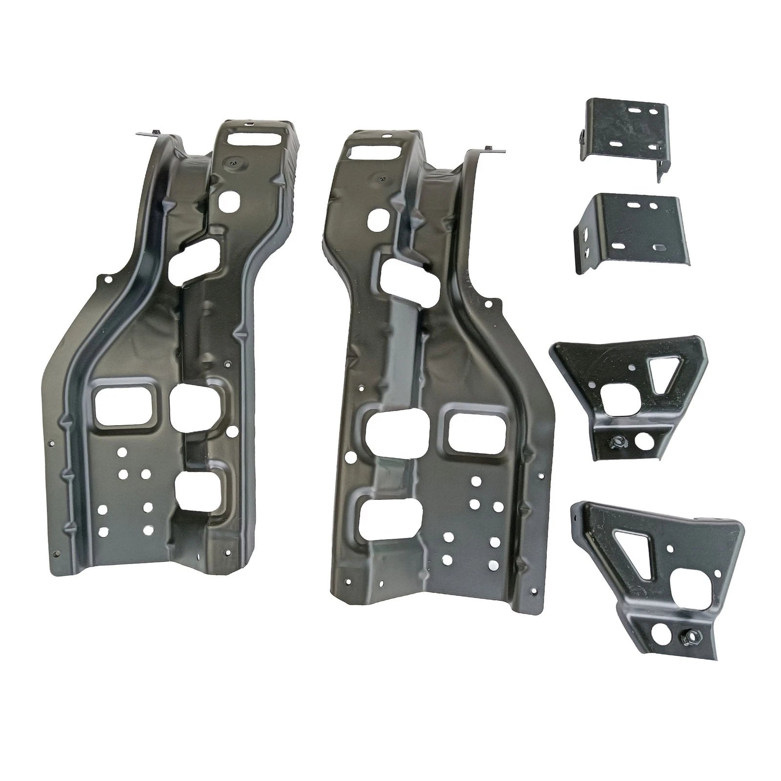 Set of 6 Front Bumper Brackets for Chevy Silverado 2500HD 3500HD (2011–2014)