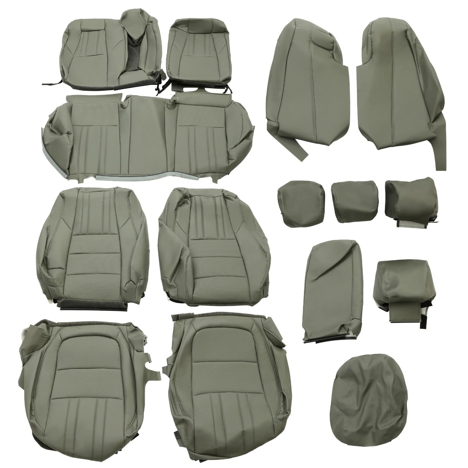 Set of 2 Front & Rear Seat Covers for Honda Accord (2018–2022)