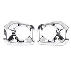 Chrome Front Bumper Grille Fog Light Covers for Toyota Tacoma (2016-2023)
