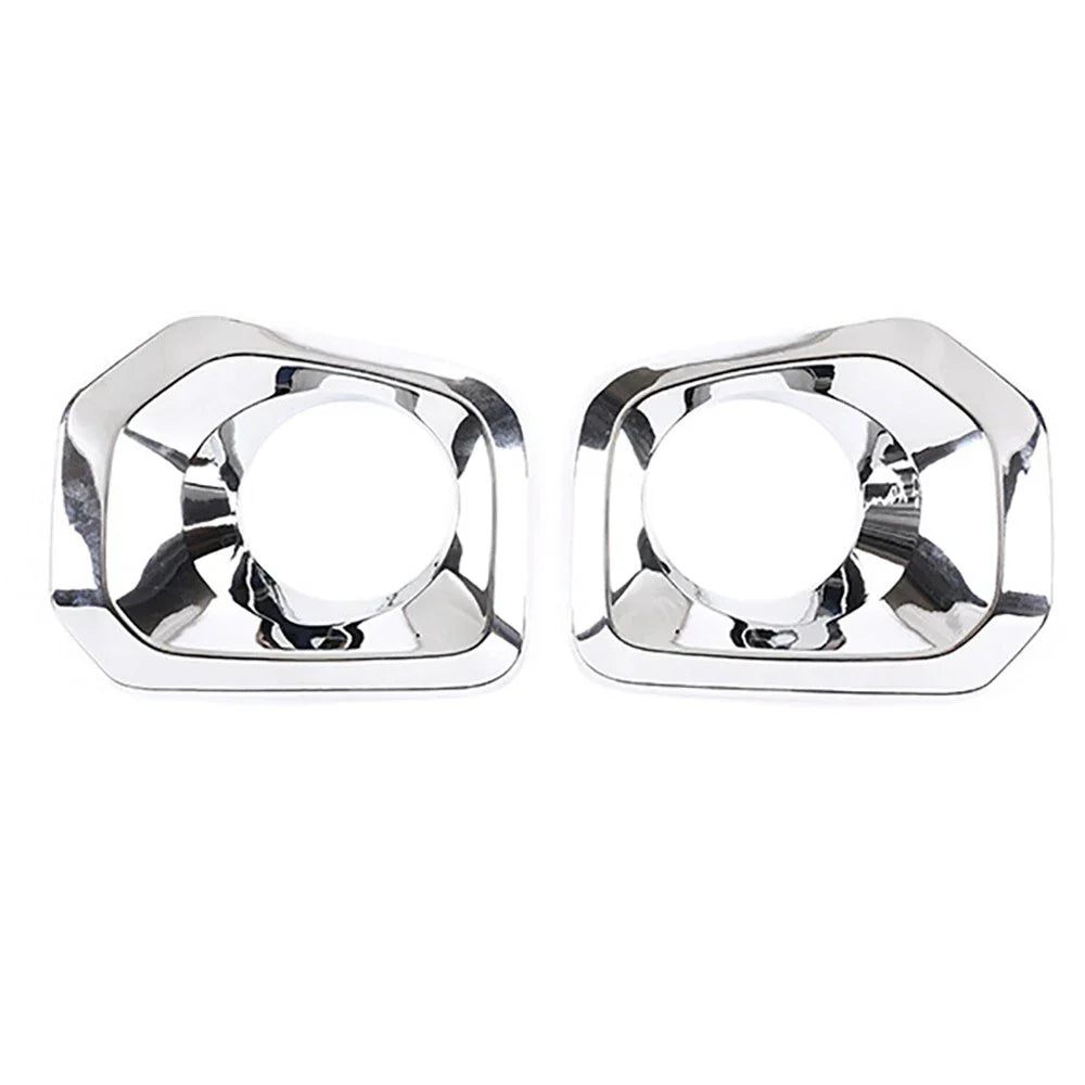 Chrome Front Bumper Grille Fog Light Covers for Toyota Tacoma (2016-2023)
