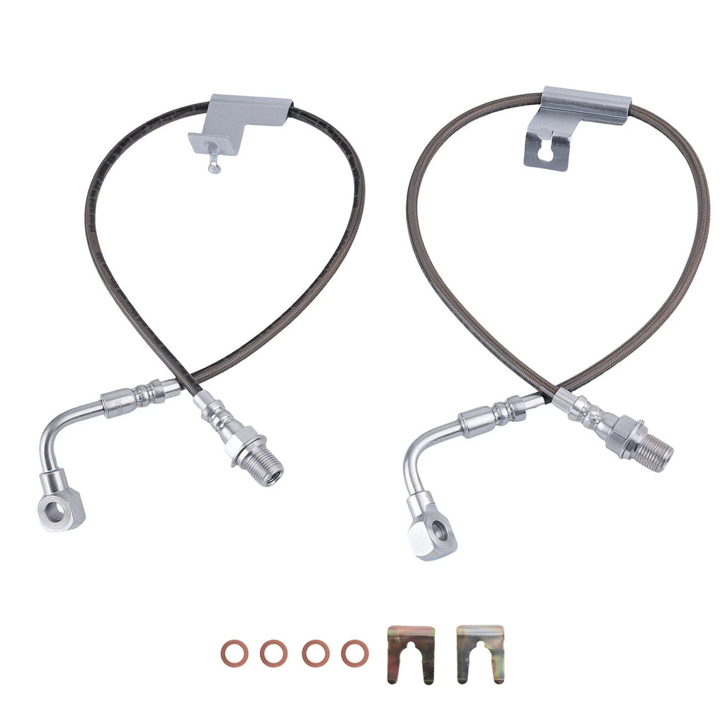 Front Extended Brake Lines for Chevy V1500 Suburban 4WD (1989–1991)