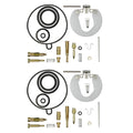 2X PZ19 19mm Carburetor Repair Kit for Honda Wave 100, Dream C100 (–)
