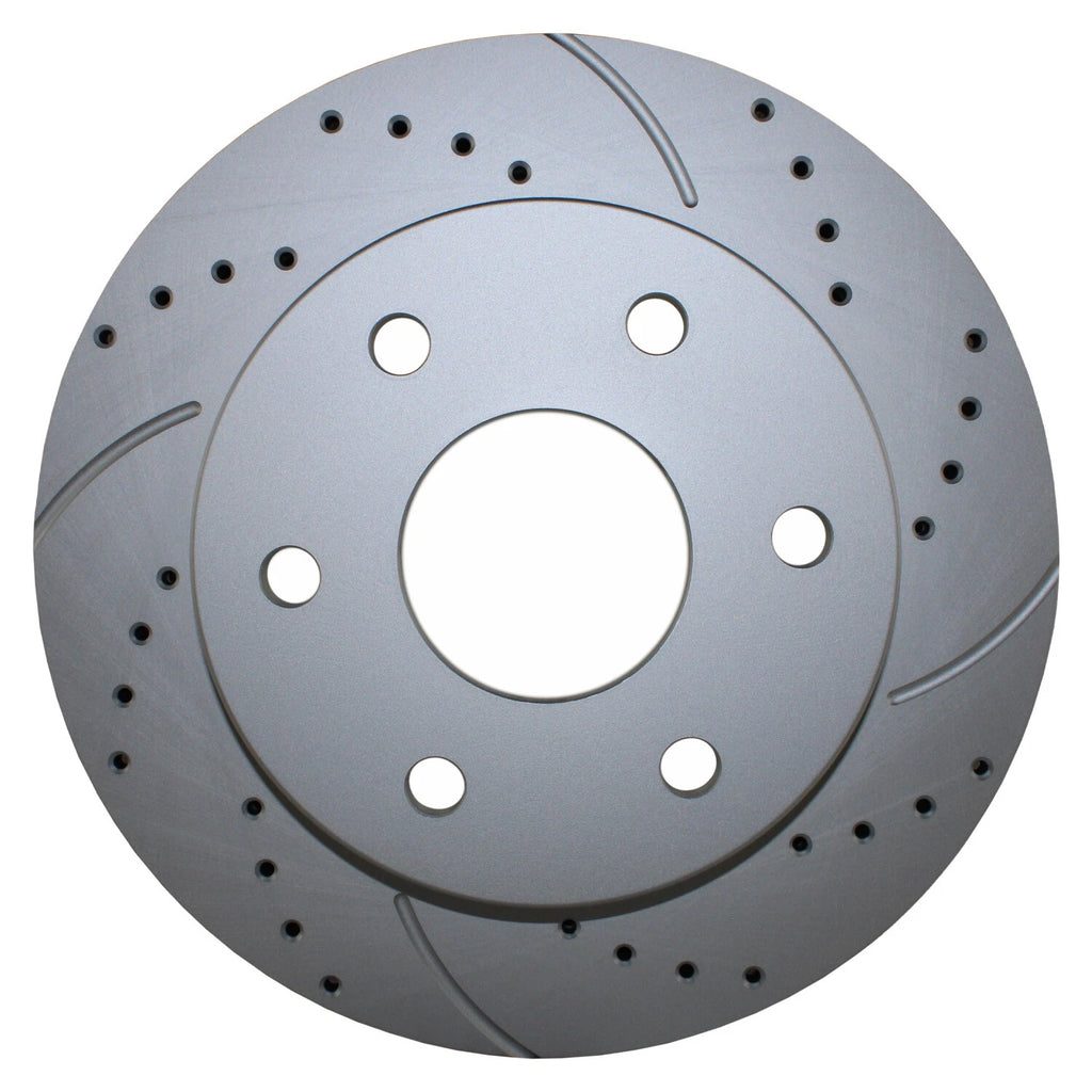 Front Drilled Coated 305mm Brake Disc for Cadillac Chevy GMC